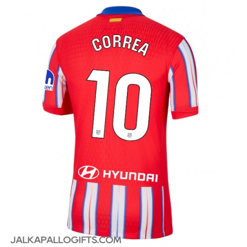 Atletico Madrid Angel Correa #10 Kotipaita 2024-25 Lyhythihainen